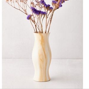 LIKE NEW Alia Resin Boho Marble Like Deco Curvy Vase from Urban Outfitters